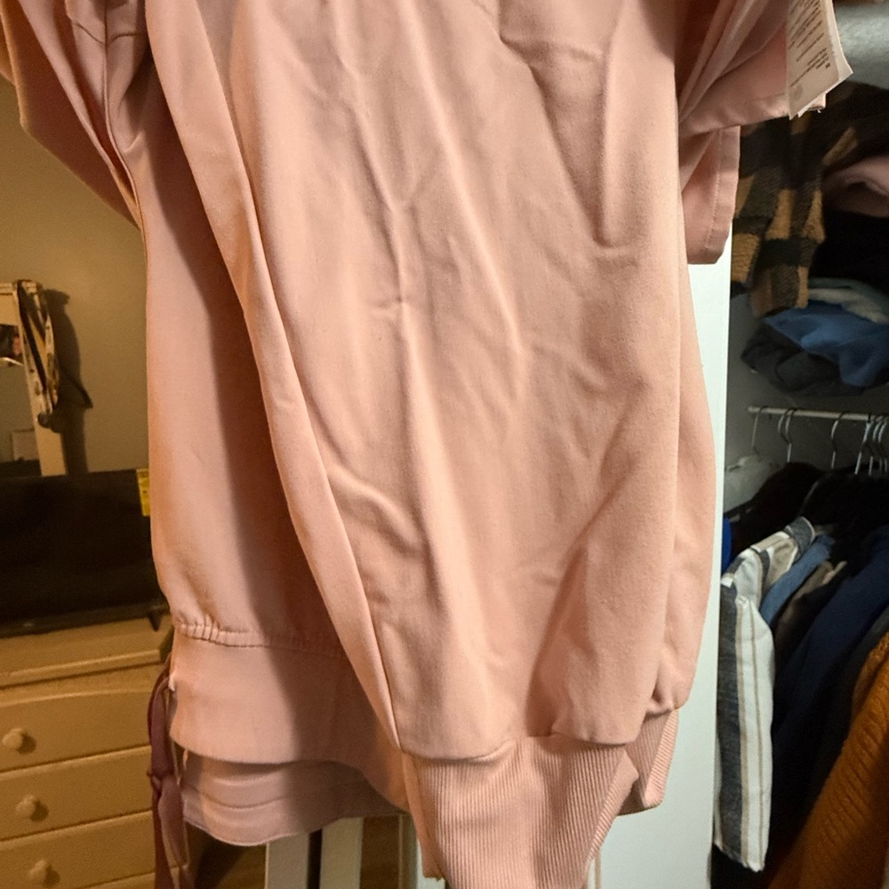 Figs Pink Relaxed Track Pants